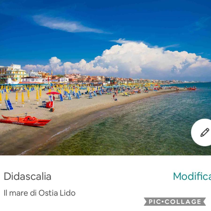 Appartamento Per Mare O Centro Storico Di Roma Lido di Ostia Exterior foto